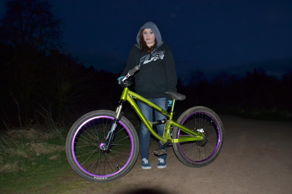 After our evening ride :)