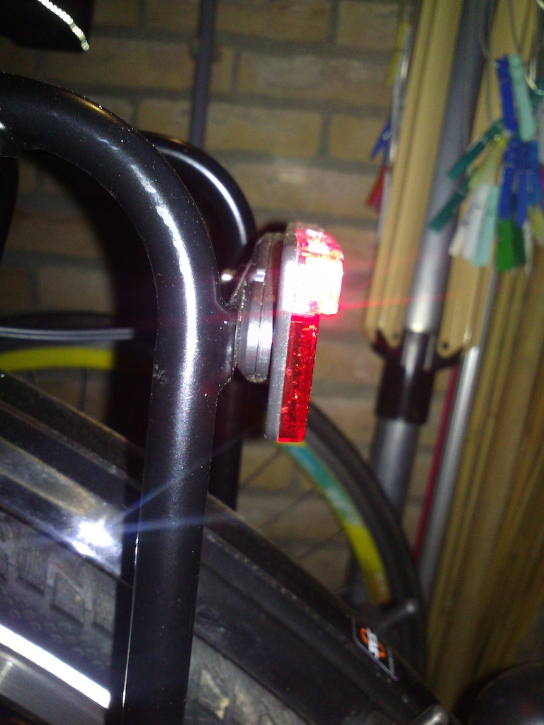 Super thin rear light.
