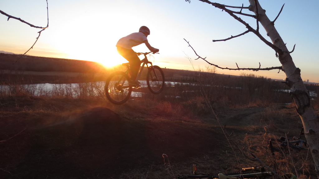 Quick sunset shred