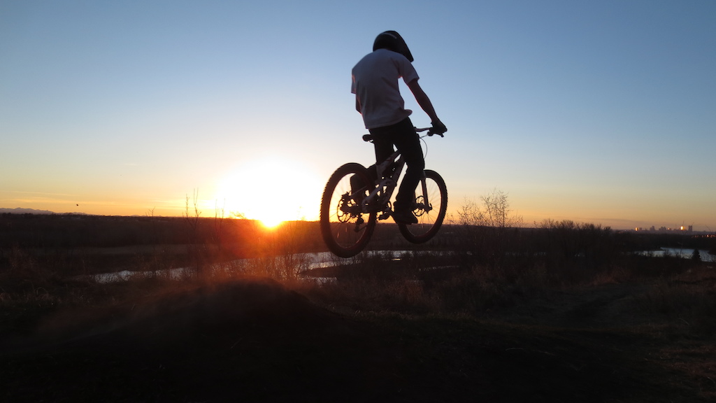 Quick sunset shred