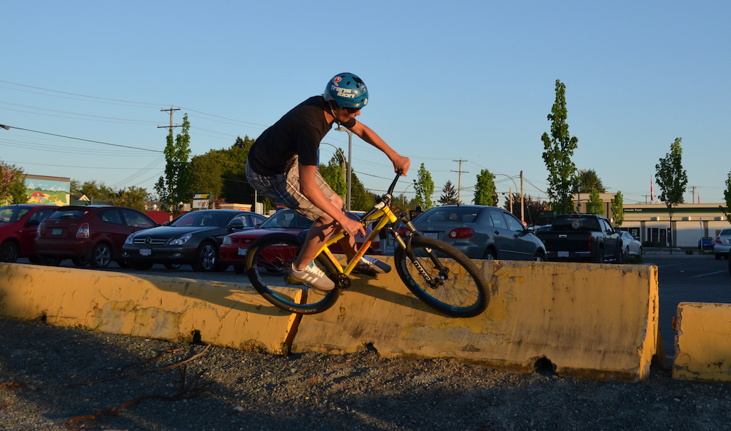I don't think this counts as a wall ride