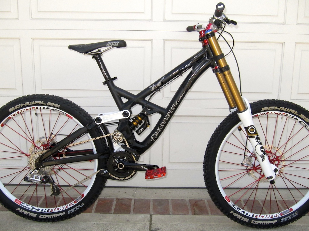 2012 Canfield F1 Jedi, 2013 Fox 40, Industry Nine Torch DH wheels on Flow EX rims
