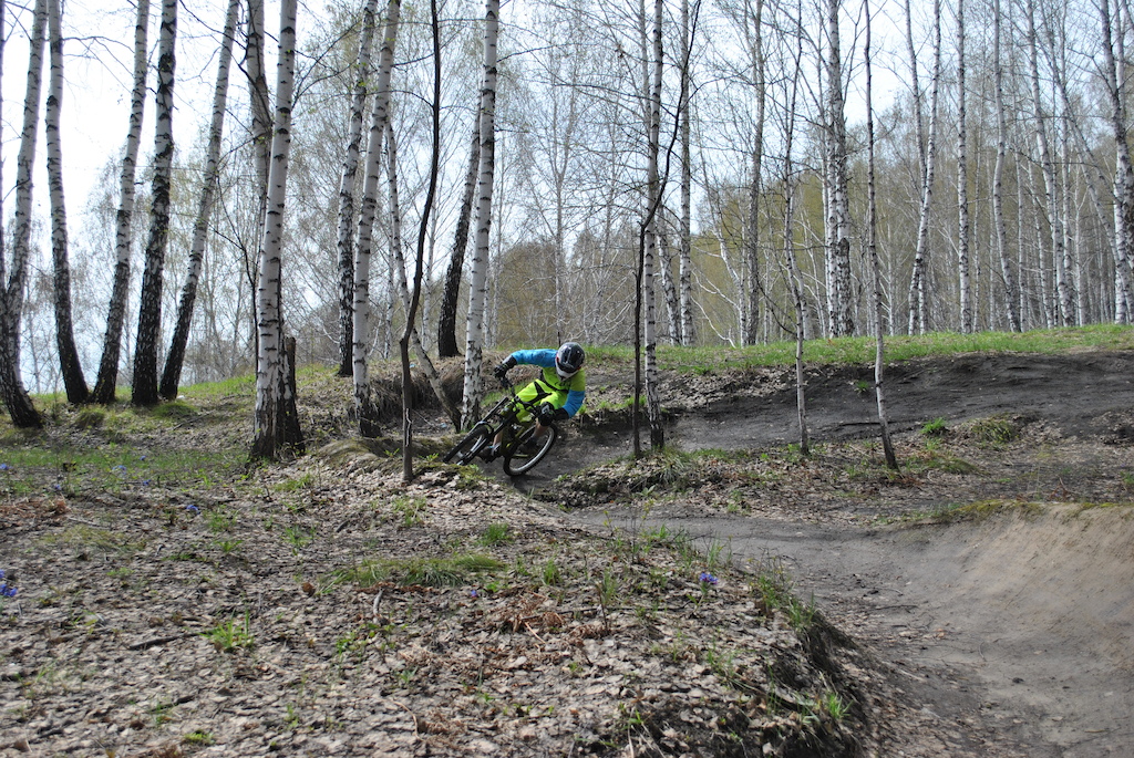 First ride in 2013 on dh bike