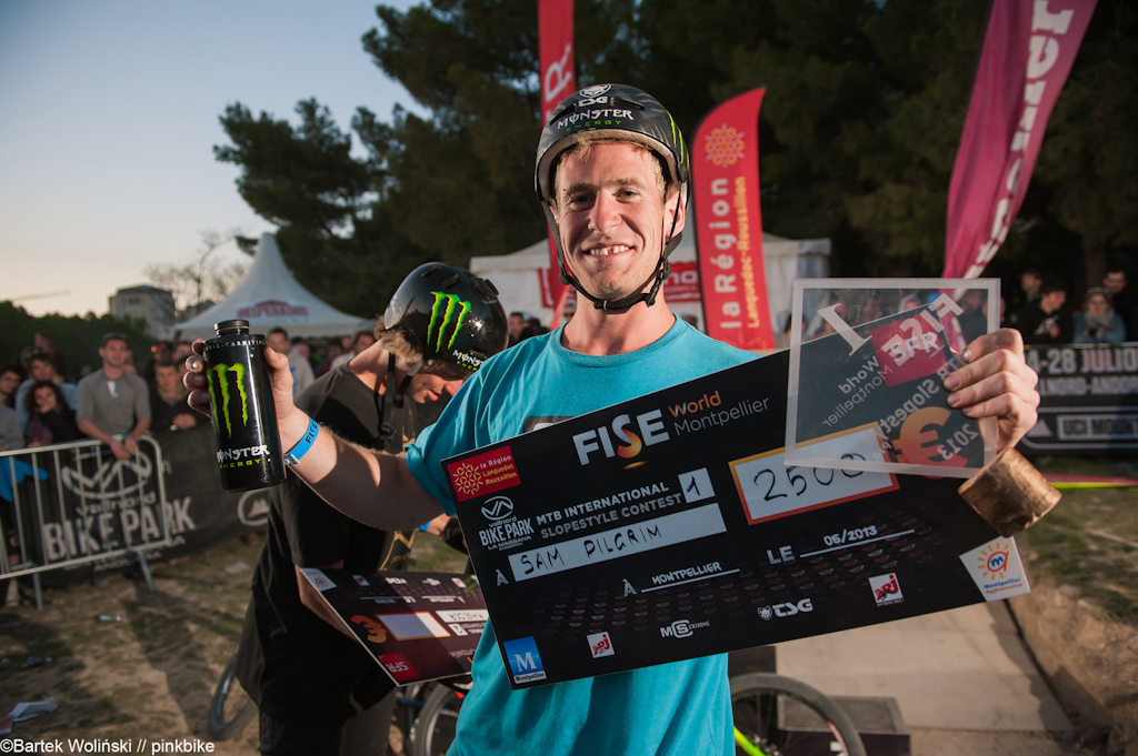 Sam won another fmb event this year