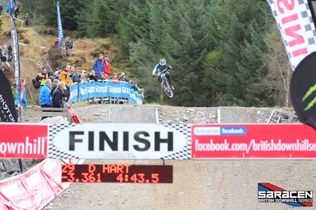 Danny wins R1 at Fort William  AT THE SPLIT UP BY -3.361 OVER GEE