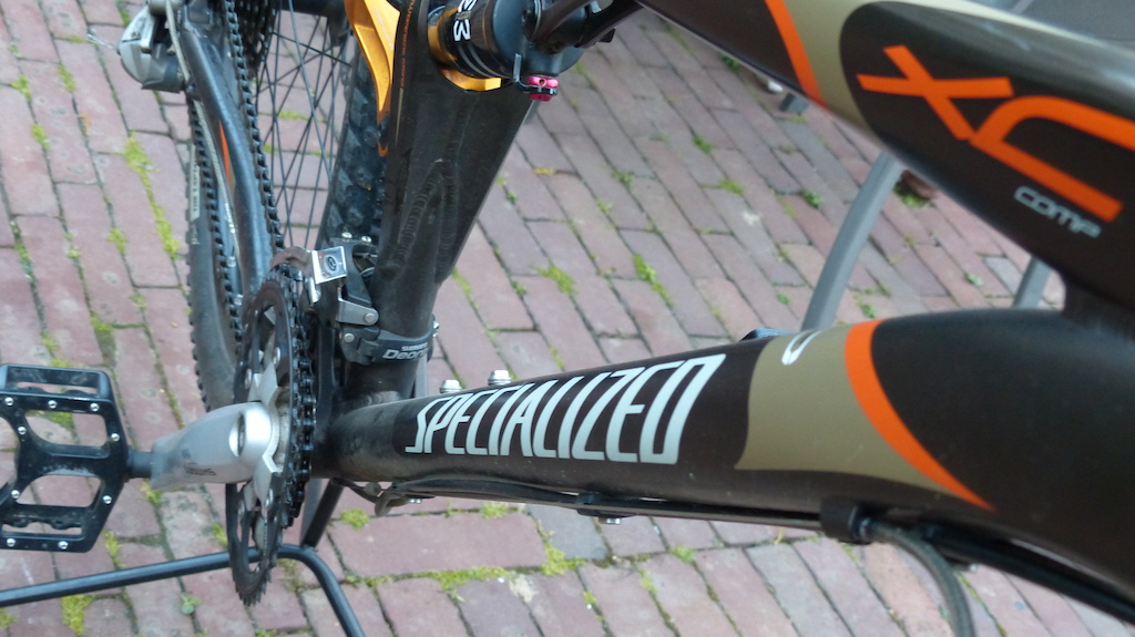 Frame from the bike.