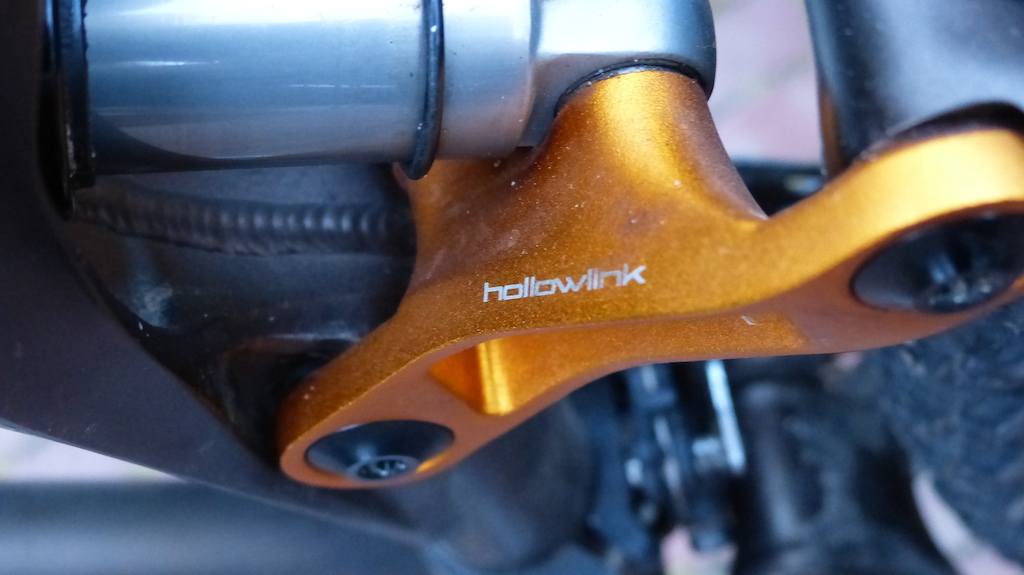 Hollowlink-part especially made for this bike!
