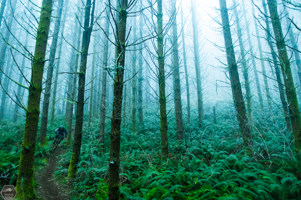 Bryn Atkinson has been training hard on the trail bike up in Seattle s misty mountains.