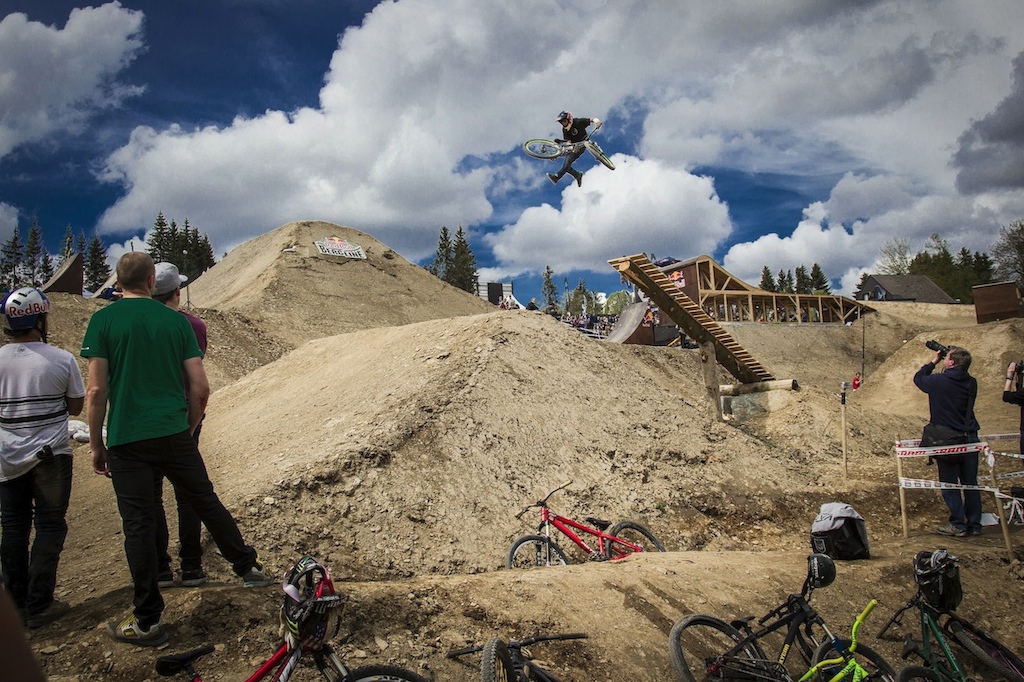 Anthony Messere from Canada performs at the Red Bull Berg Line in Winterberg, Germany on May 19th, 2012 // Flo Hagena / Red Bull Content Pool //