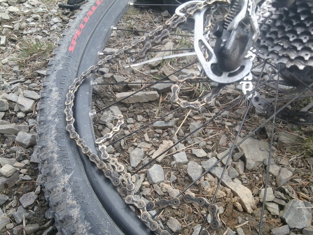Chain snapped on the last ascent :(