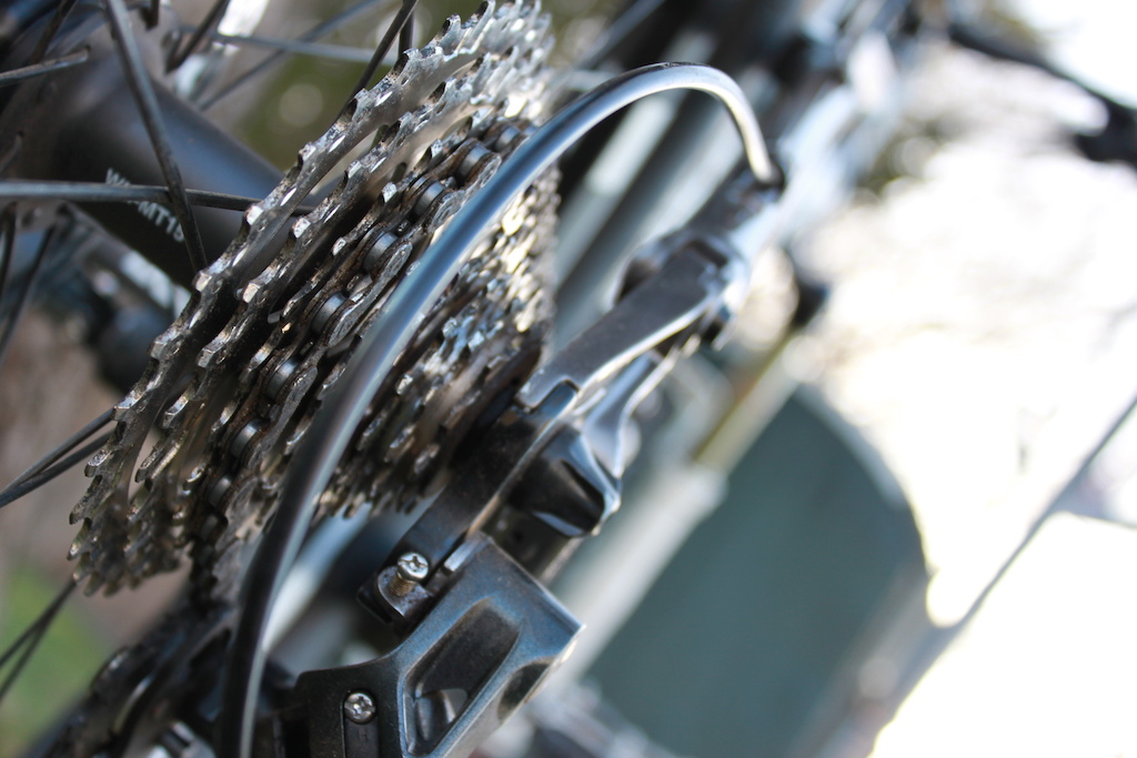 Rear sprocket.