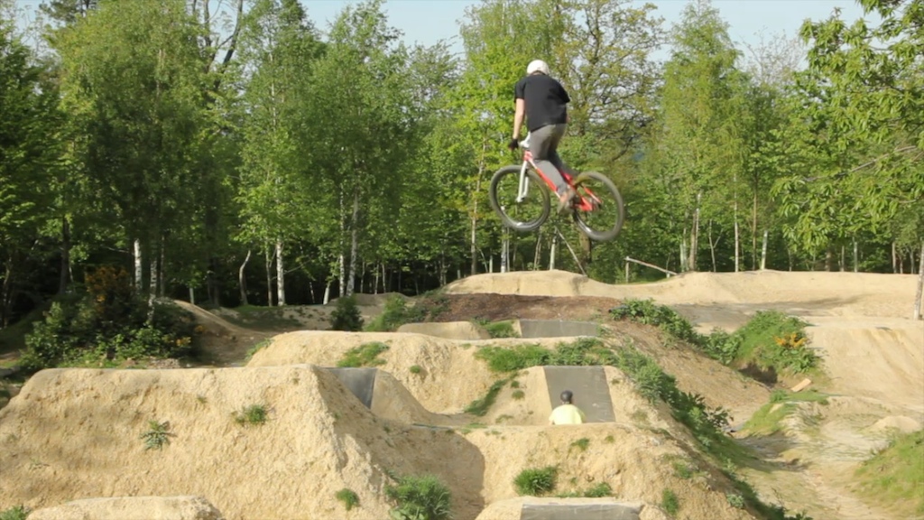 Floating over the first