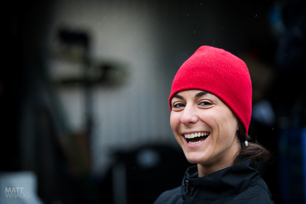 Even the grey skies and rain couldn't dampen Valentina Macheda's spirits. After two the first two races of the season, she's sitting atop the women's standings and can't wait for Sunday to try and extend that lead.