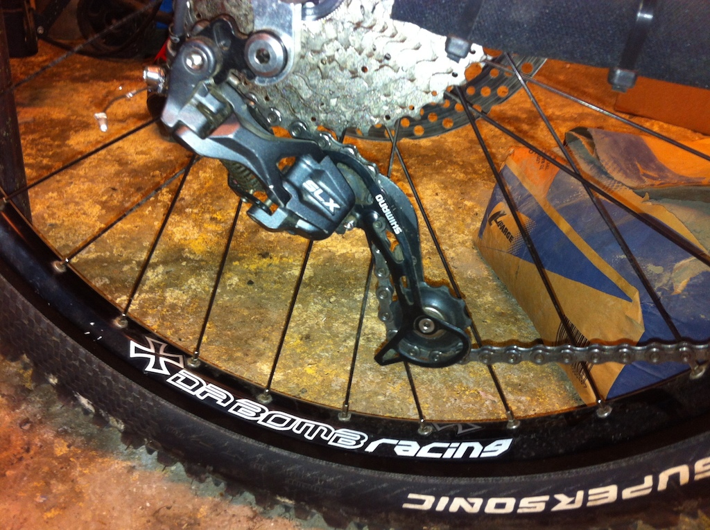 Shimano slx 9 speed rear mech
