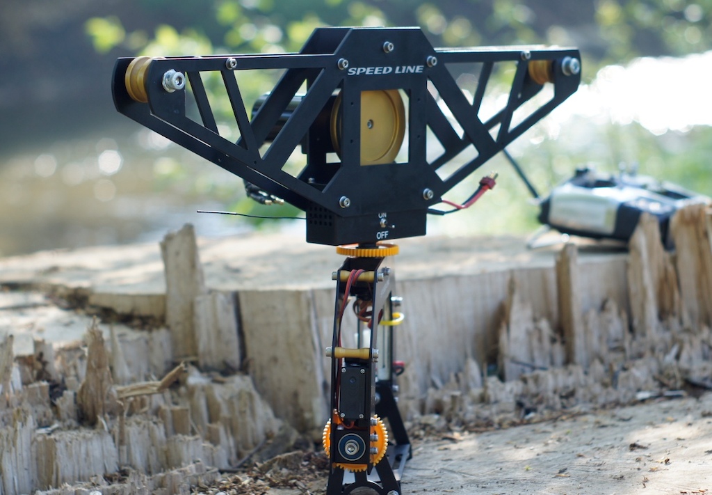 at SPEED LINE Cable cam Systems in Stuttgart, Germany photo by