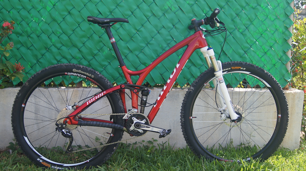 My new Niner Jet 9 Carbon Small 16'' Red Tamale