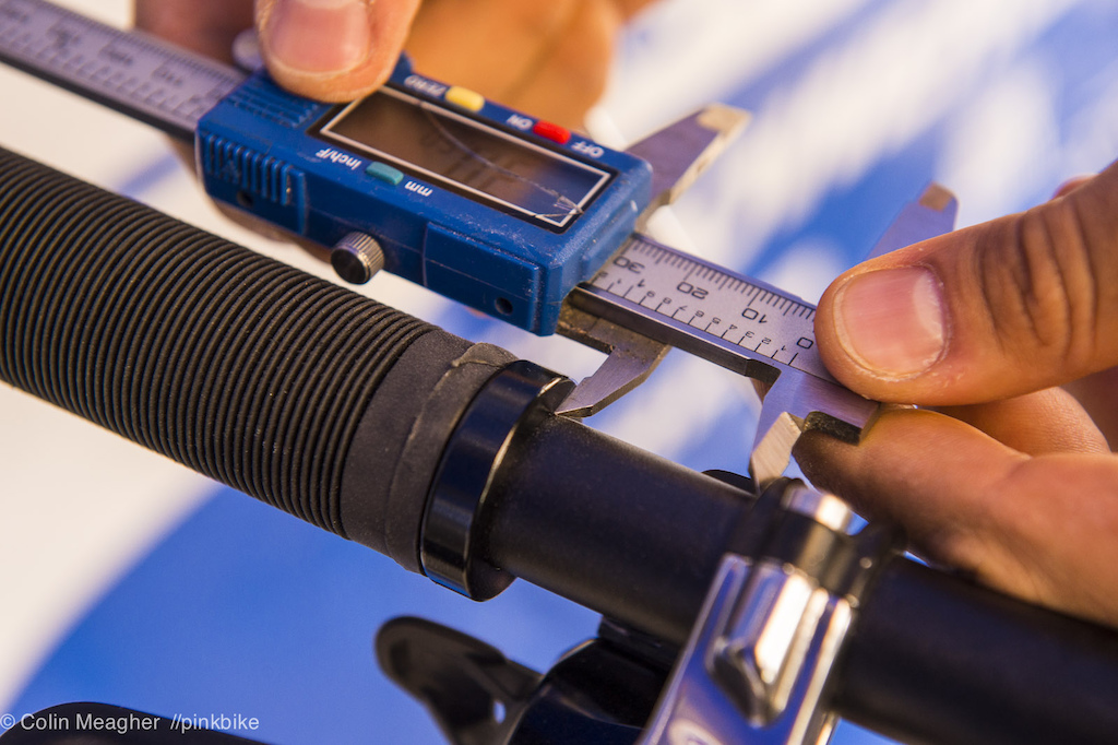 World Cup precision isn't just from the mechanics. Marcelo Gutierrez setting up his cockpit to the millimeter.