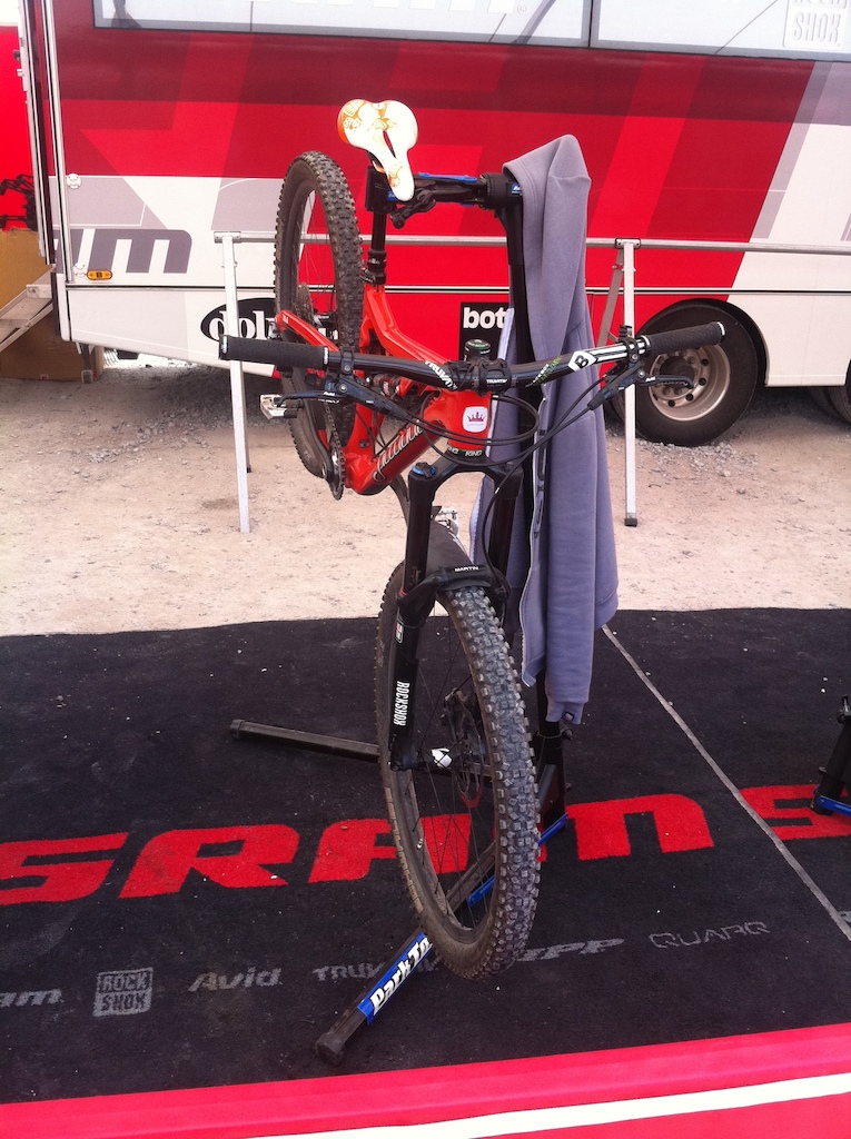 Anka Martin's new steed.. Really want to try the new pike!