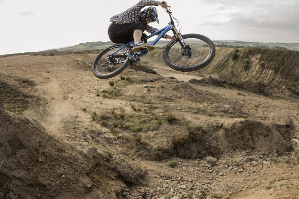 Sending the quarry gap, during a ridiculous session!