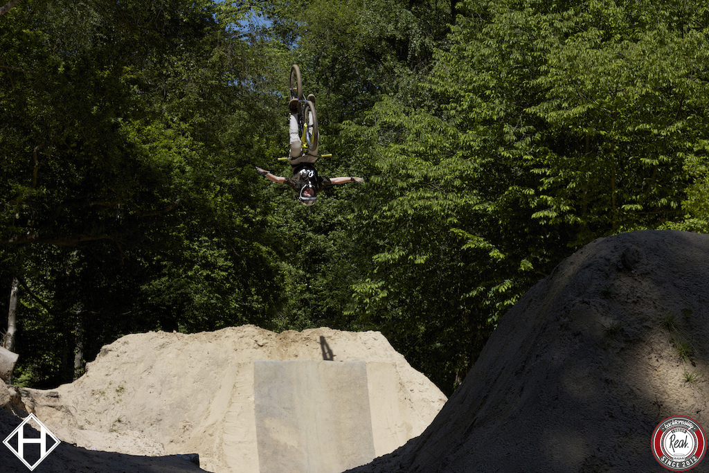 a shot of scott merrell for his new sponsor real.