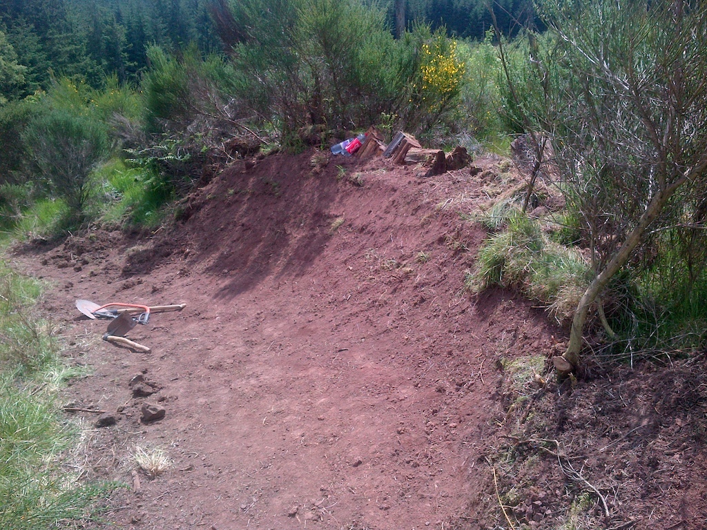 massive berm. Very Nice!