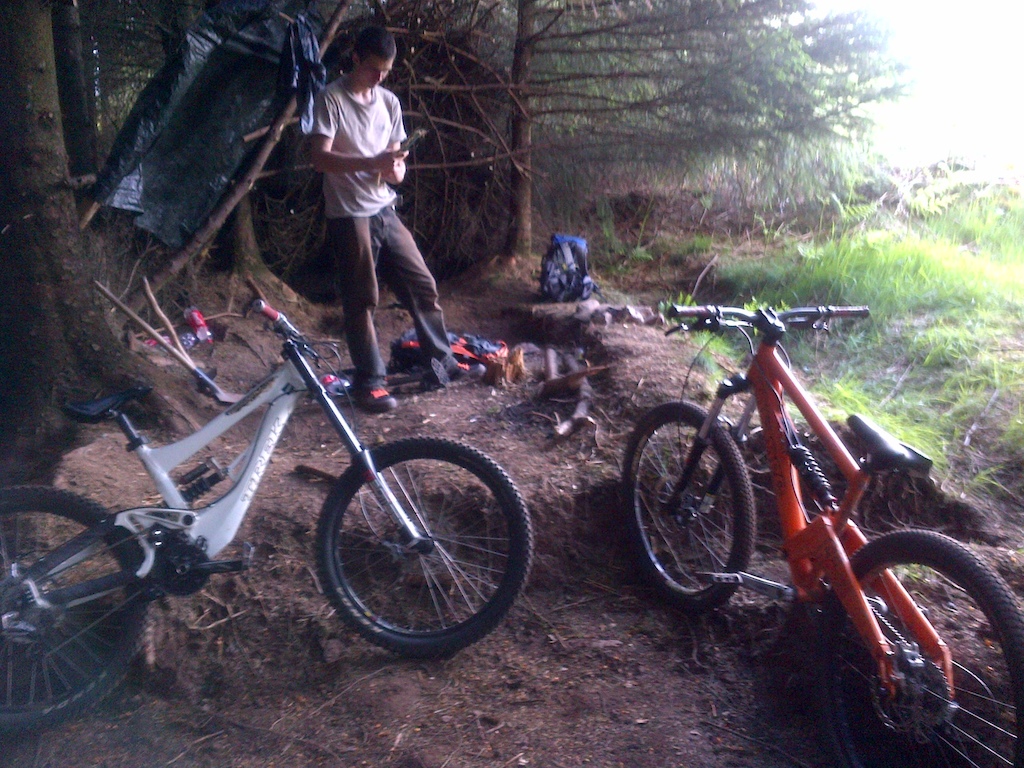 packing up after a hard day building