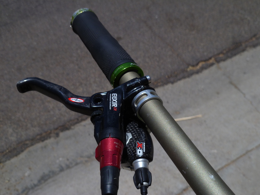 XO Rear Shifter 
Avid CR Brakes 203 FRNT 185 REAR