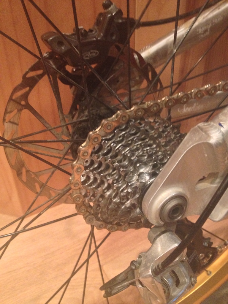 No damn plastic stopper! Made the bike look childish.