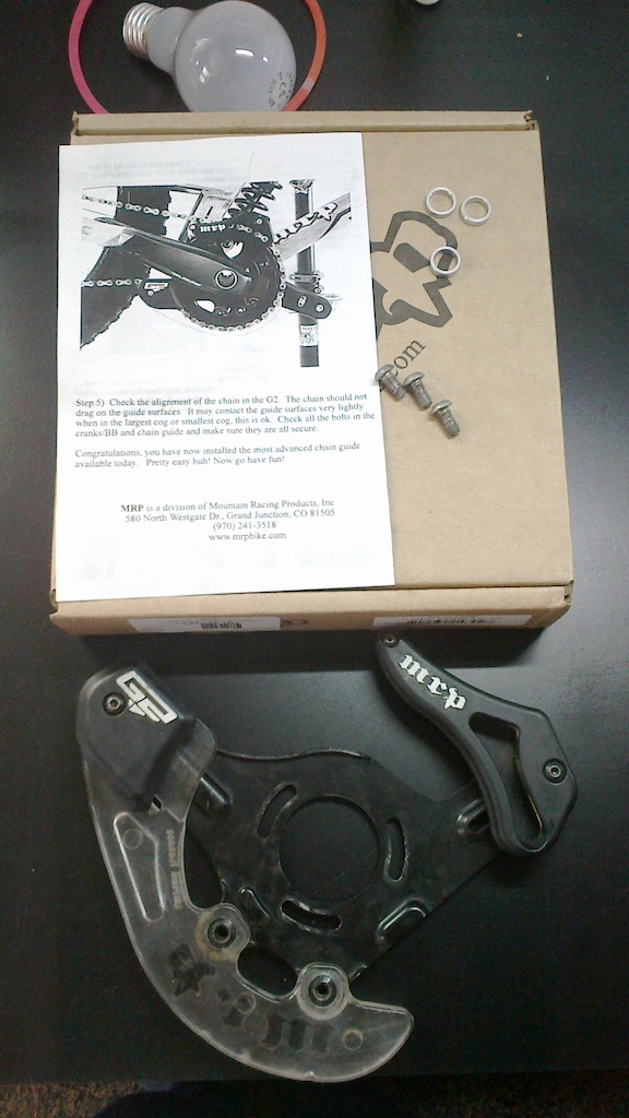 For Sale MRP G2 steel Chain Guide
ISCG old - 36-40t - Black