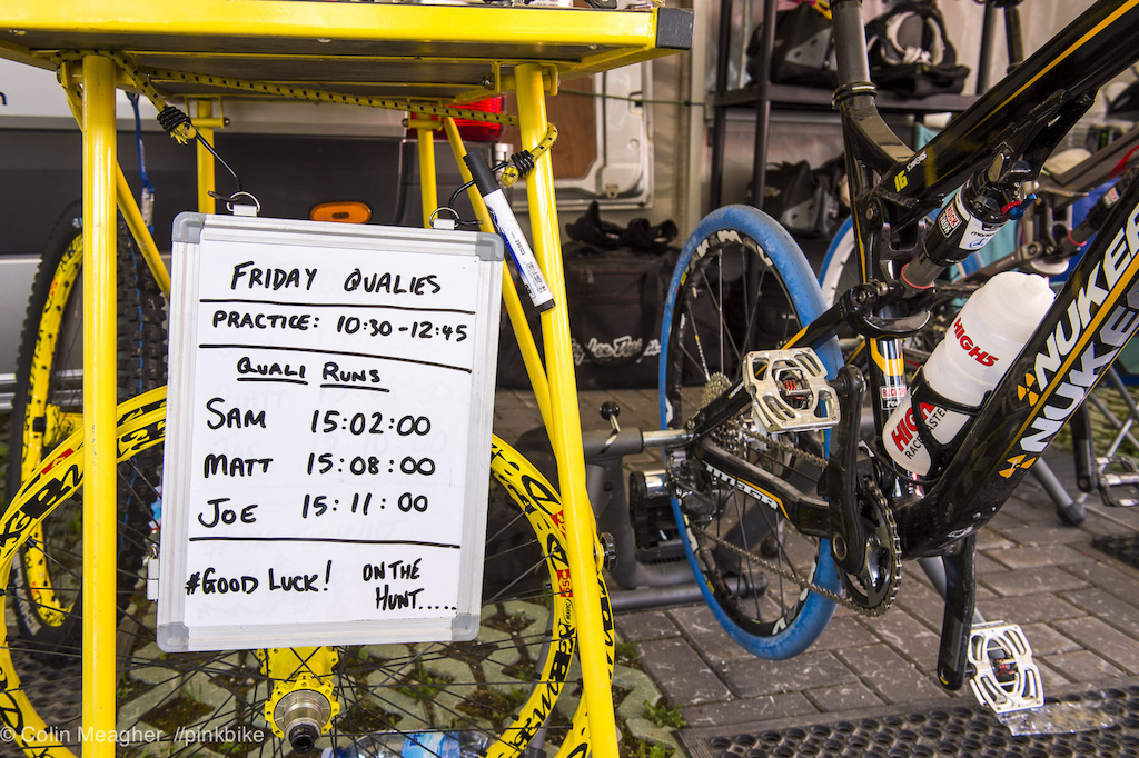 Stay tuned to Pinkbike for qualies results 