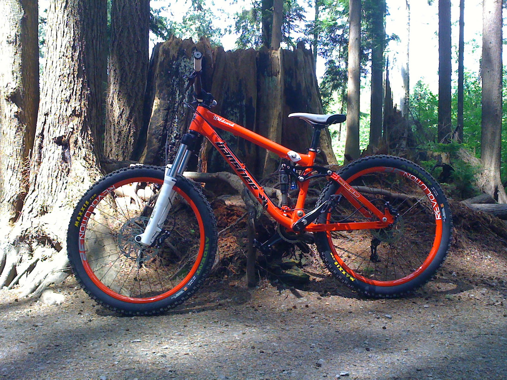 Banshee Wildcard built by North Shore Bike Shop, currently residing in NZ.