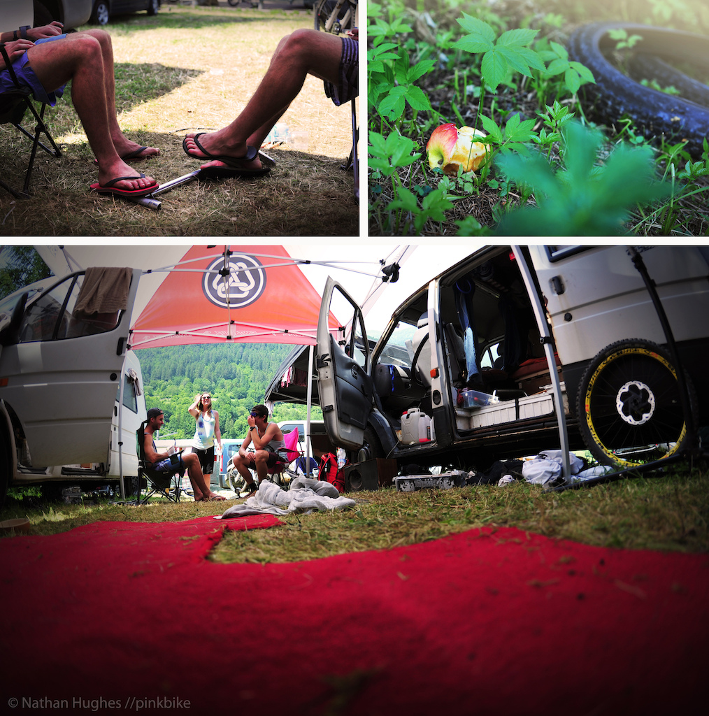 It might not look like much principally because it isn t. What is surprising though is how much rolling out a red carpet can provide a sense of regal majesty even within the confines of an Alpine pasture.