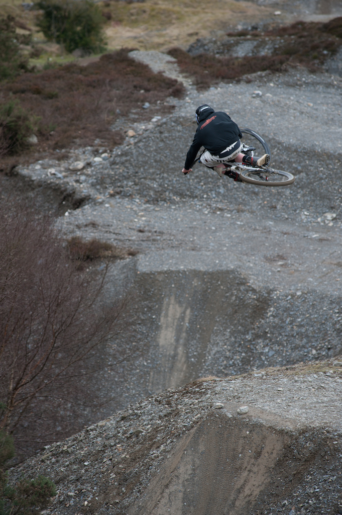 Picture by Marc Hollander. Revolution Bike Park. Table shot from an other angle.