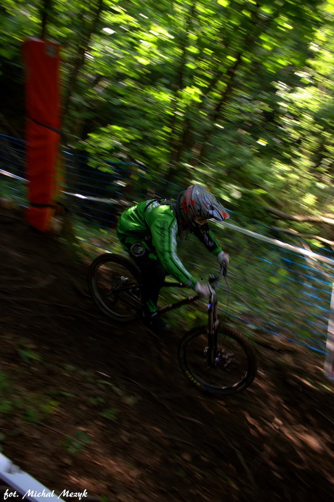 Beskidia Downhill #2. Photo by Michał Mężyk. Thanks for photo! Feel free to visit: https://www.facebook.com/HighFiveRacingTeam http://diverseextremeteam.com/ http://www.diversesystem.com/ http://extreme-pro.pl/ http://www.gravitymag.pl/ https://www.facebook.com/ACiDCREW12