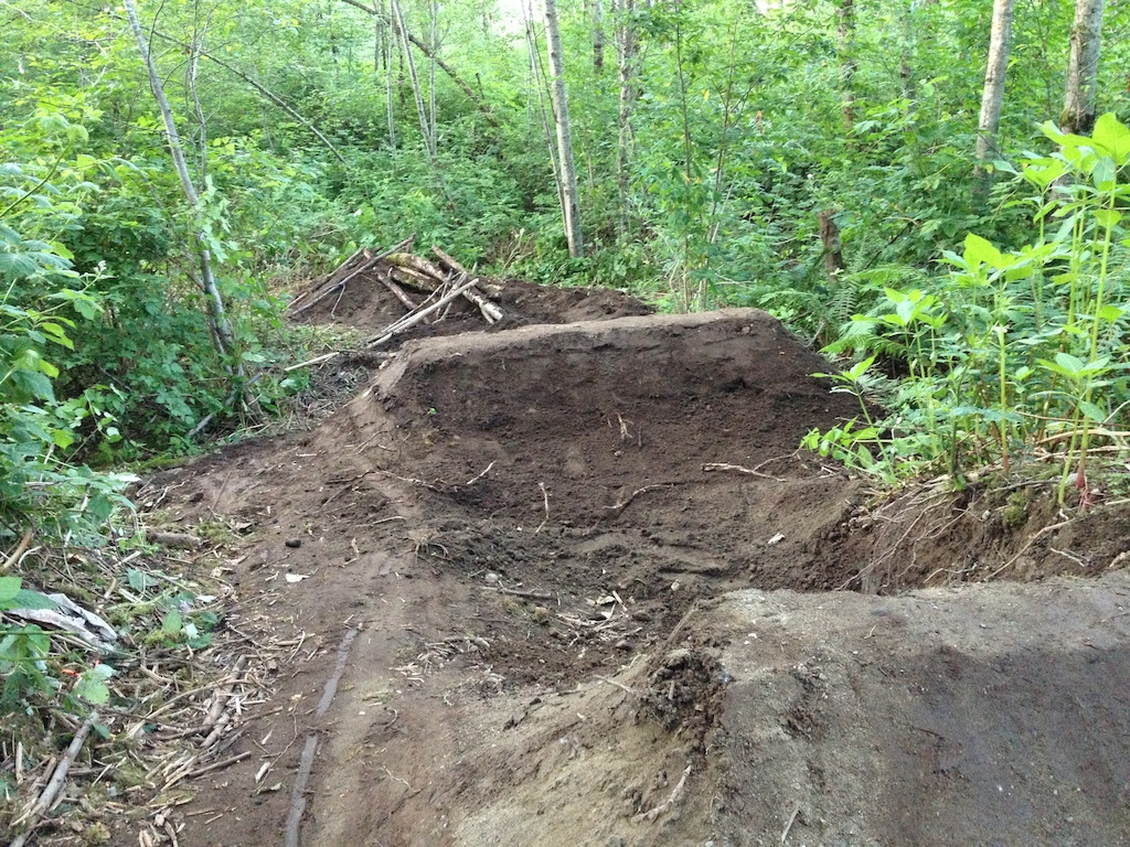 Im workin on the berm after i took the old one out