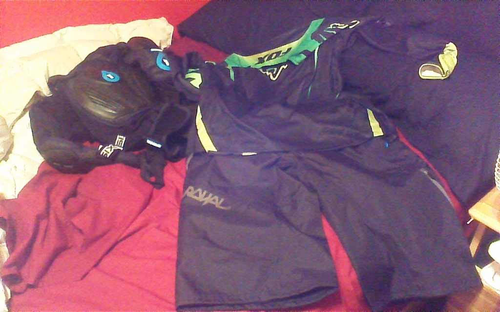 All my new bike gear now I'm finally ready to hit the trails!