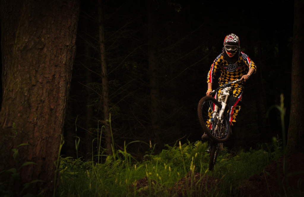 Dec's finally back on a bike