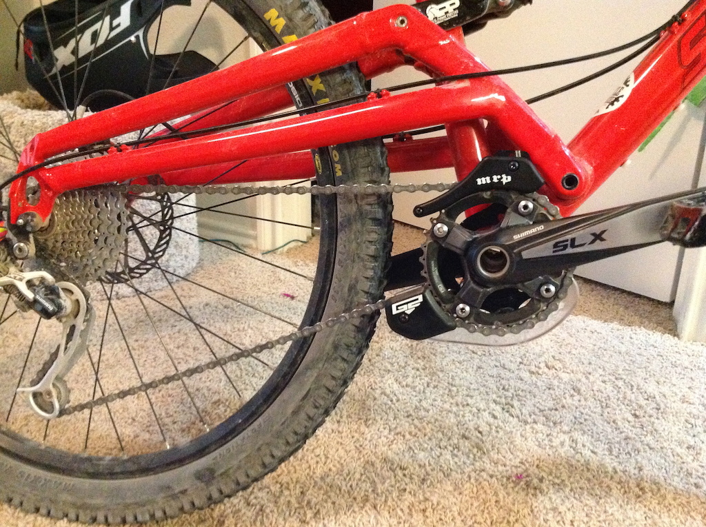 looked so much better w/o front derailleur