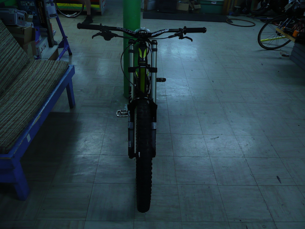 top of the line downhill racebike