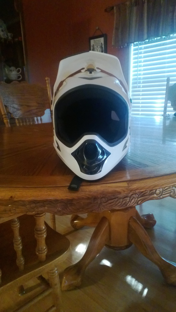 My first full face helmet!!!