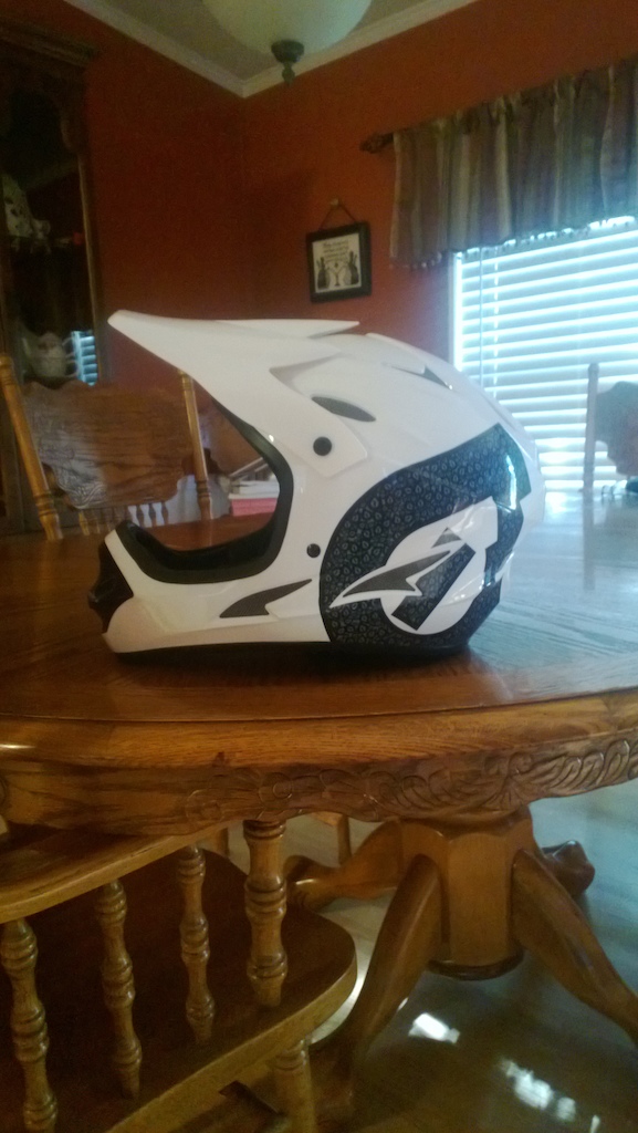 My first full face helmet!!!