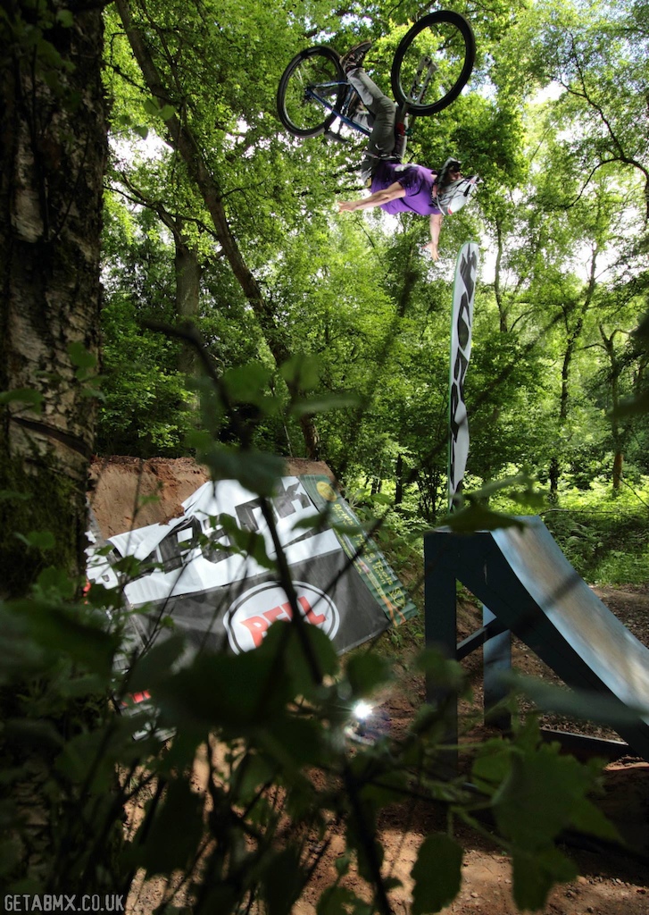 Flip no hander. photo cred - getabmx.co.uk