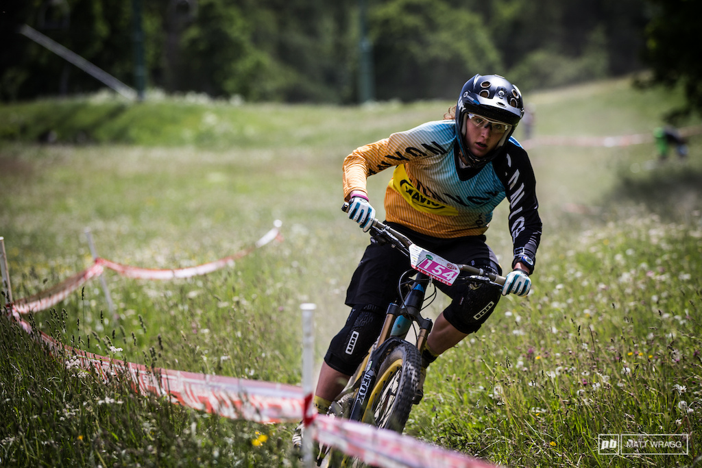 Innes Thoma only just missed out on a post in the top three but it s very close and we wouldn t be surprised to see her on the podium come tomorrow evening.