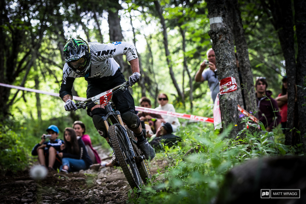 Stage three claimed Jerome Clementz Fabien Barel and Dan Atherton with flats and crashed. Jared Graves made the most of it to grab the lead going into tomorrow.