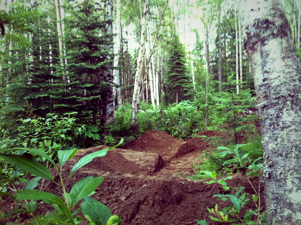 Pumptrack is coming along.