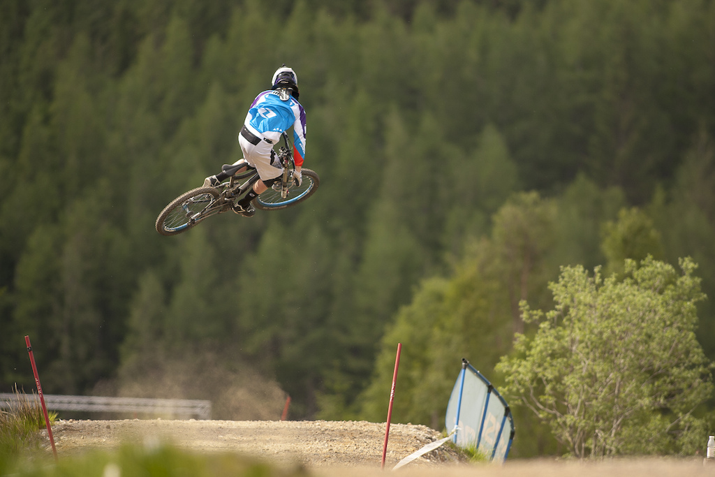 Decent whips during round 1 of The Uci Mountain Bike World Cup at Nevis Rangve, Fort William, Scotland, United Kingdom. 7June,2013 Photo: Charles Robertson