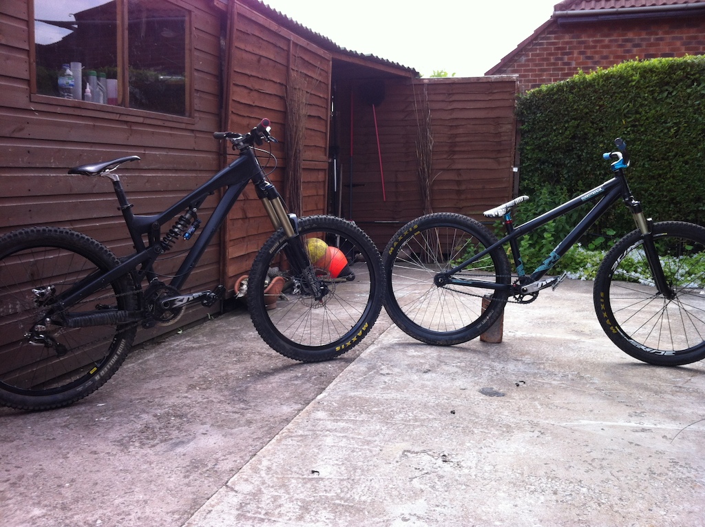 My intense SS and Commencal Max Max