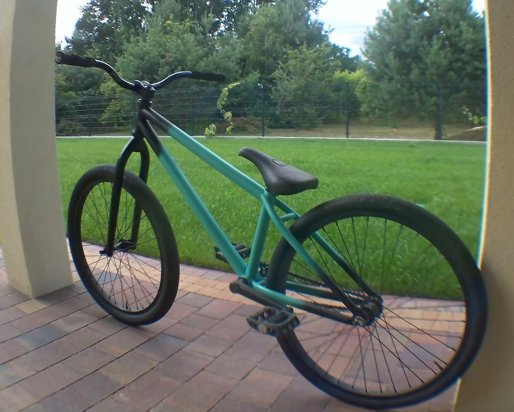 Repainted bike
