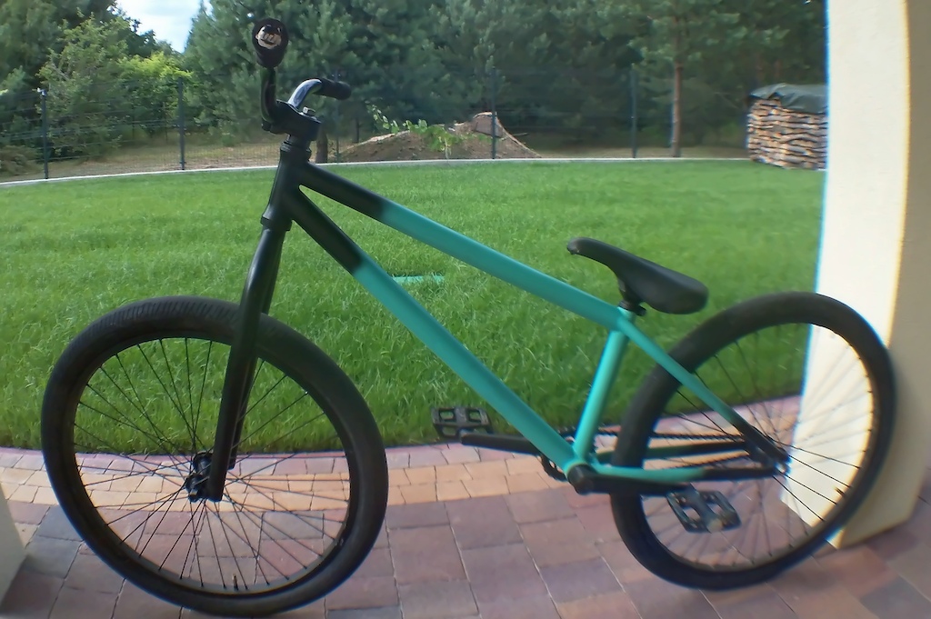 Repainted bike