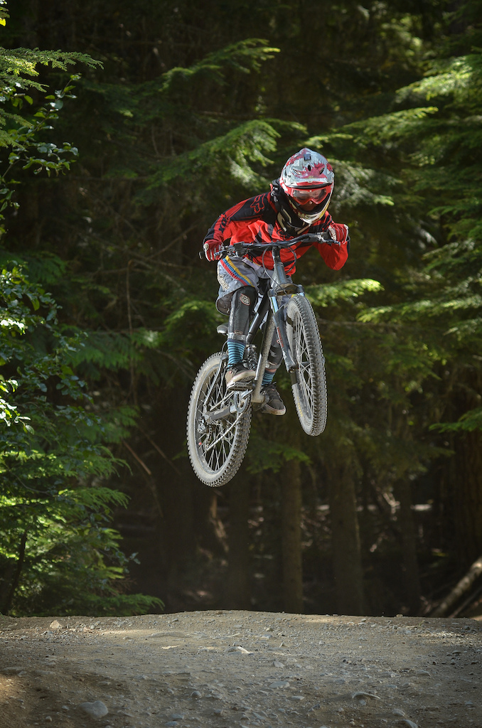 First big tabletop on trail